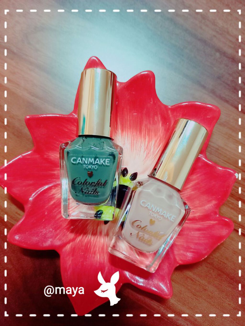 カラフルネイルズ/キャンメイク/マニキュアを使ったクチコミ(4枚目)