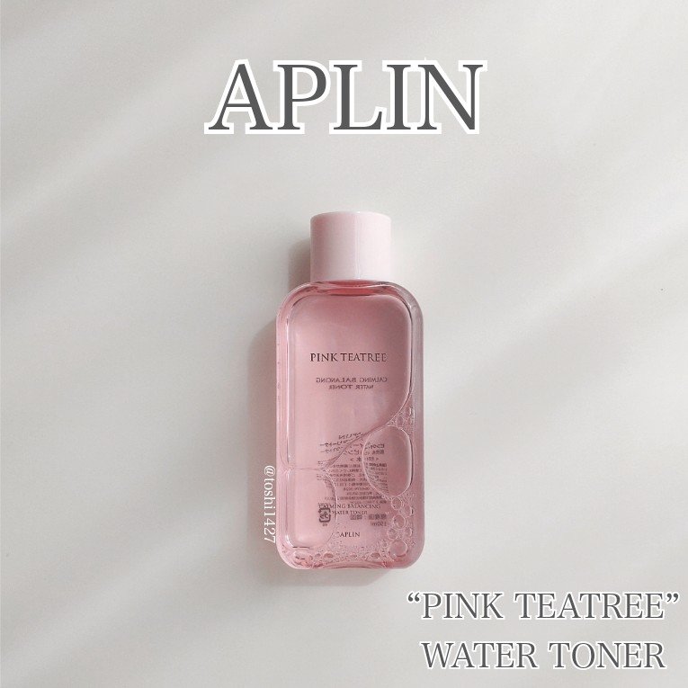ピンクティーツリートナー/APLIN/化粧水を使ったクチコミ（1枚目）