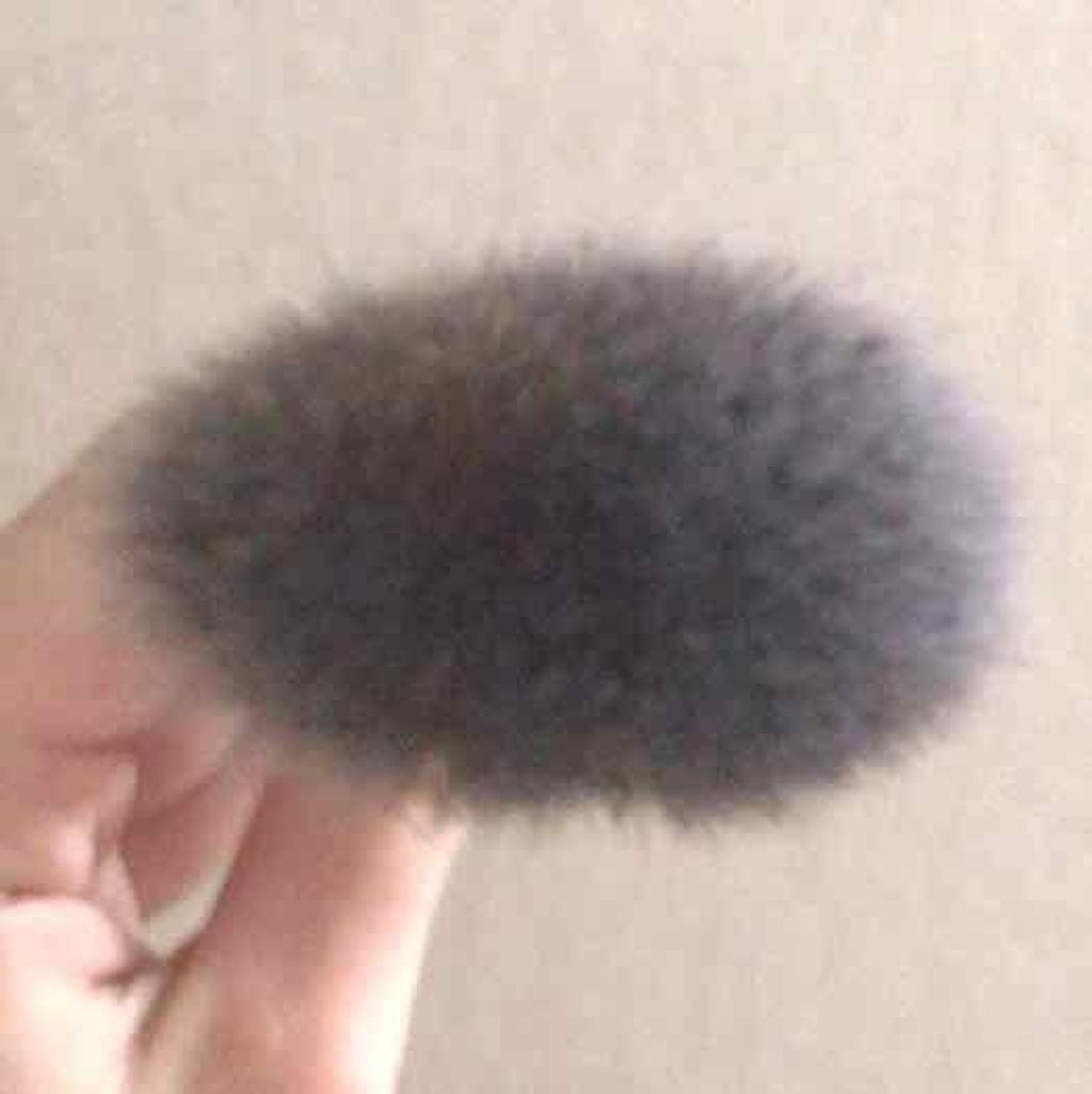 春姫 チークブラシ/DAISO/メイクブラシを使ったクチコミ(4枚目)