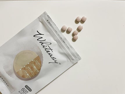 Whiteasy L-シスチン・ビタミンE含有加工食品/Whiteasy/美容サプリメントを使ったクチコミ(2枚目)