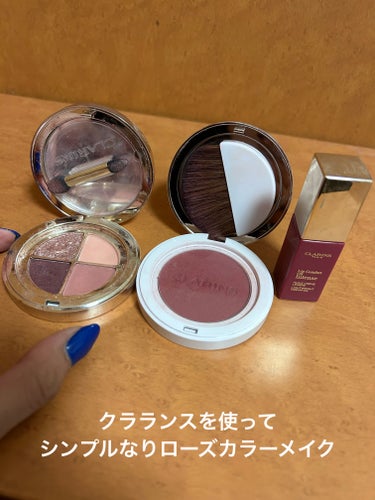 オンブル ４ 01 フェアリーテールヌード/CLARINS/パウダーアイシャドウを使ったクチコミ（1枚目）