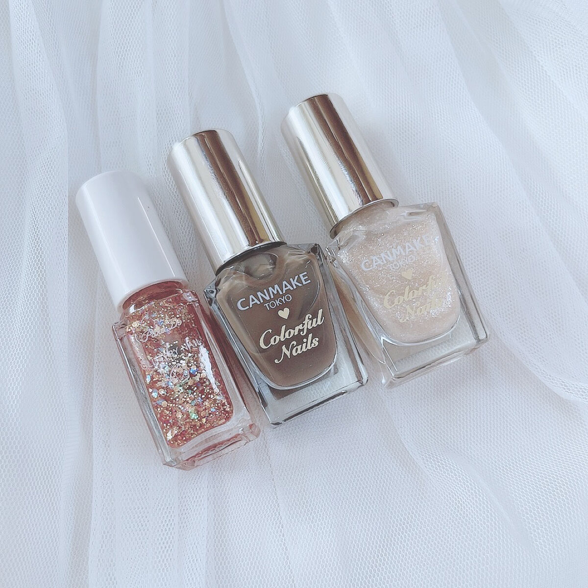 カラフルネイルズ/キャンメイク/マニキュアを使ったクチコミ（2枚目）
