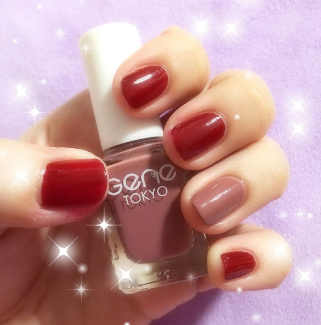 gene TOKYO ネイル/DAISO/マニキュアを使ったクチコミ（2枚目）