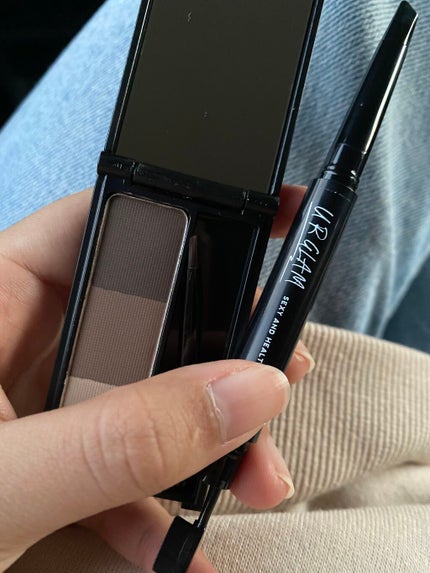 UR GLAM EYEBROW POWDER/U R GLAM/パウダーアイブロウを使ったクチコミ(2枚目)