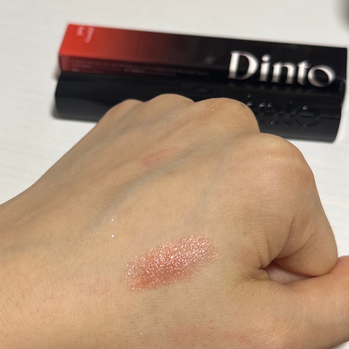 メルティンググロウリップバーム/Dinto/リップバームを使ったクチコミ(2枚目)