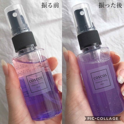 メイクアップフィクシングミスト/COSCOS/フィックスミストを使ったクチコミ(3枚目)