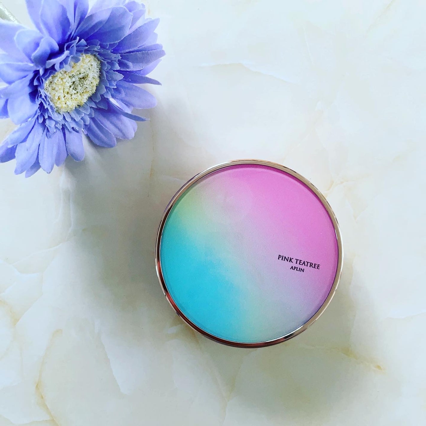 ピンクティーツリーカバークッション/APLIN/クッションファンデーションを使ったクチコミ(1枚目)