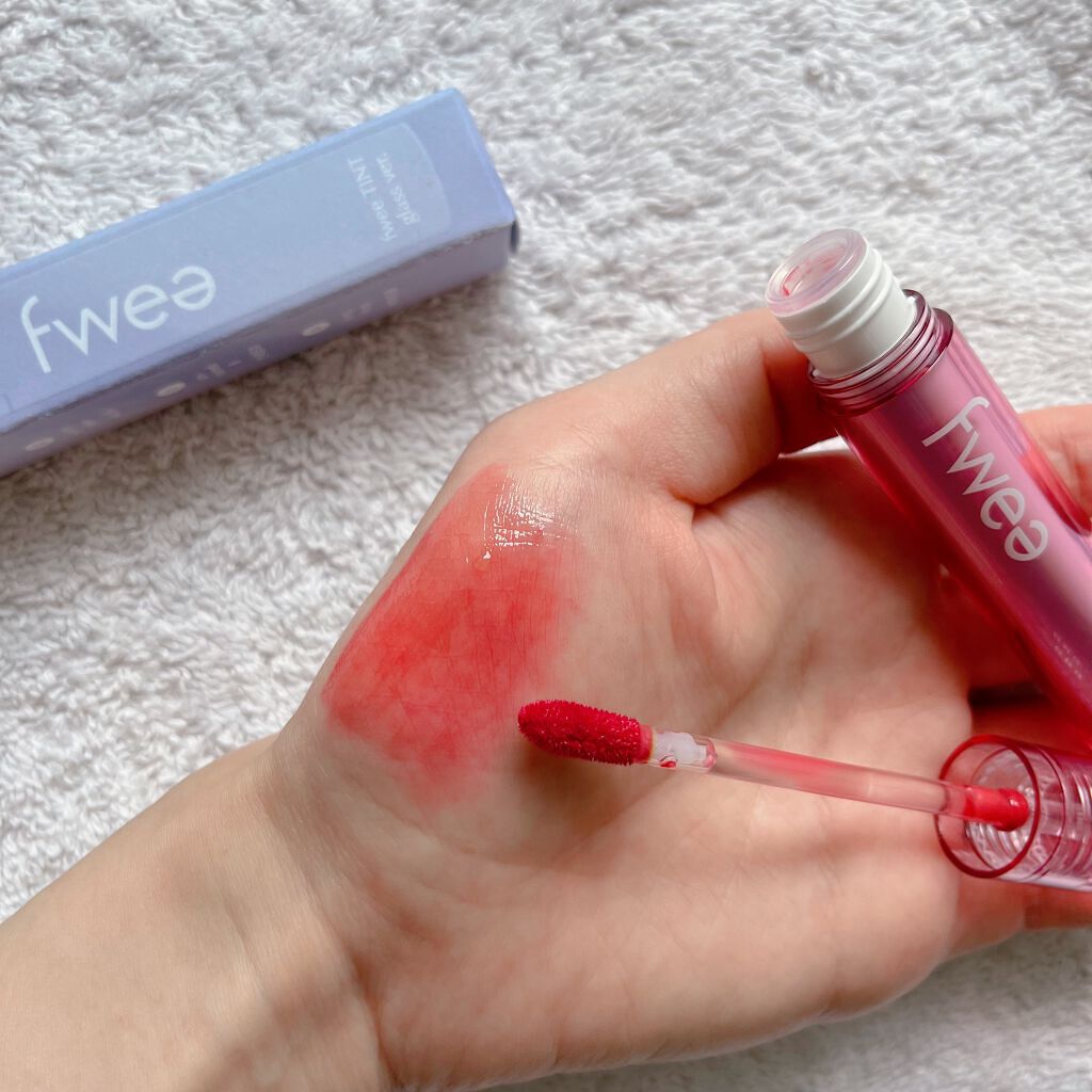フィーティントスエード 08 モーニンググロー/fwee/リップティントを使ったクチコミ（2枚目）