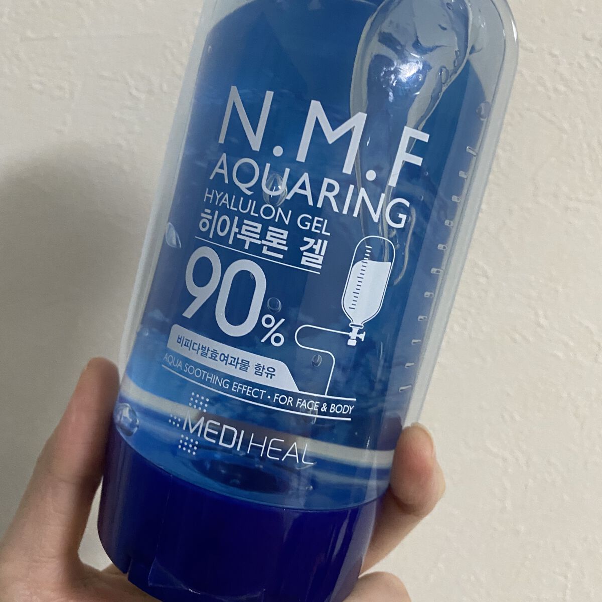 N.M.F アクアリング ヒアルロンジェル/MEDIHEAL/ボディローションを使ったクチコミ（1枚目）