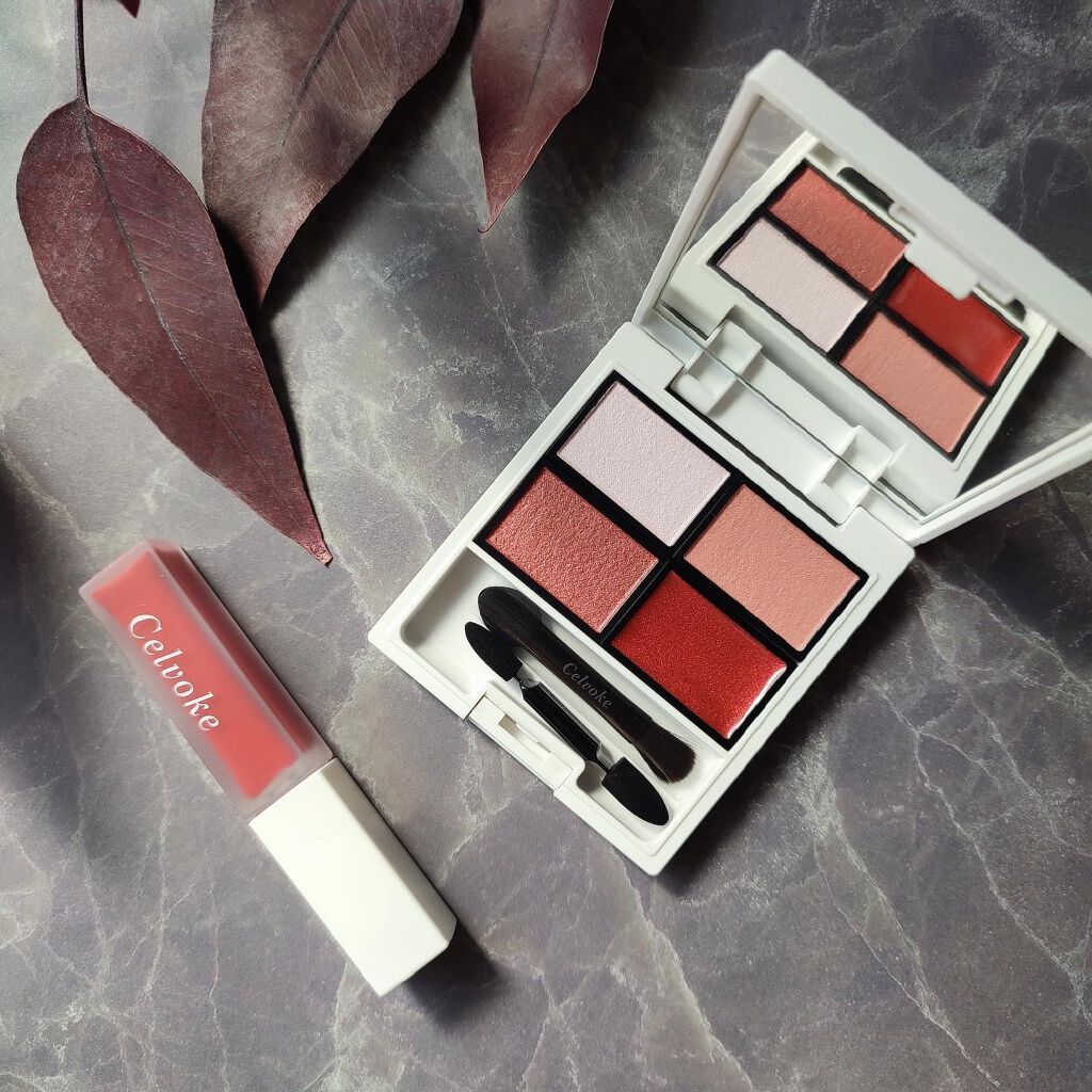 ヴォランタリーベイシス アイパレット EX07 ノースブロッサム(数量限定)/Celvoke/アイシャドウパレットを使ったクチコミ（3枚目）