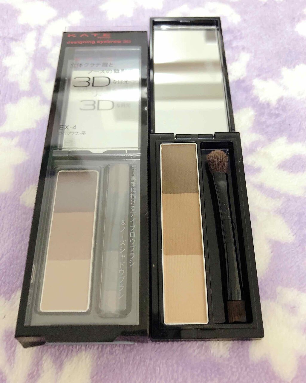 ケイト デザイニングアイブロウ3D/KATE/パウダーアイブロウを使ったクチコミ（2枚目）