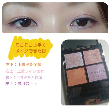 アイカラーレーション/LUNASOL/アイシャドウパレットを使ったクチコミ(2枚目)