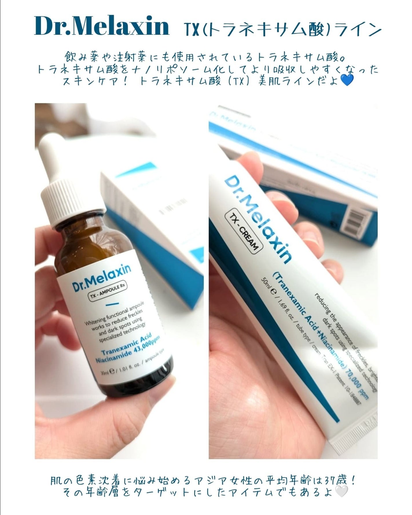 TX-Cream/Dr.Melaxin/フェイスクリームを使ったクチコミ(2枚目)