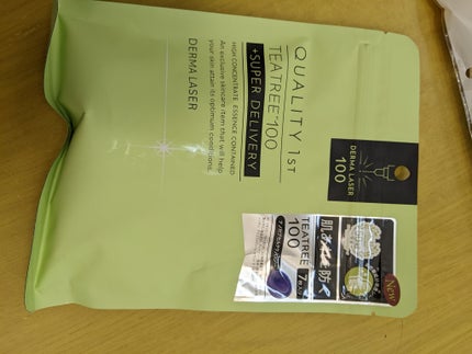 ダーマレーザー スーパーTEATREE100マスク/クオリティファースト/シートマスク・パックを使ったクチコミ(1枚目)