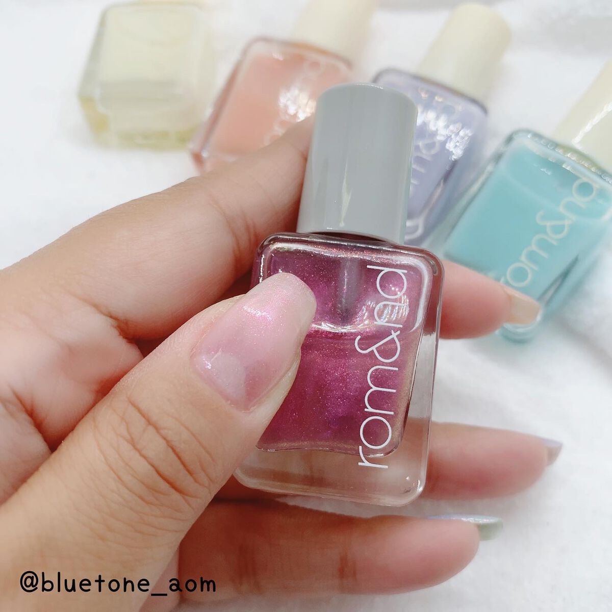 ムードペブルネイル/rom&nd/マニキュアを使ったクチコミ(6枚目)