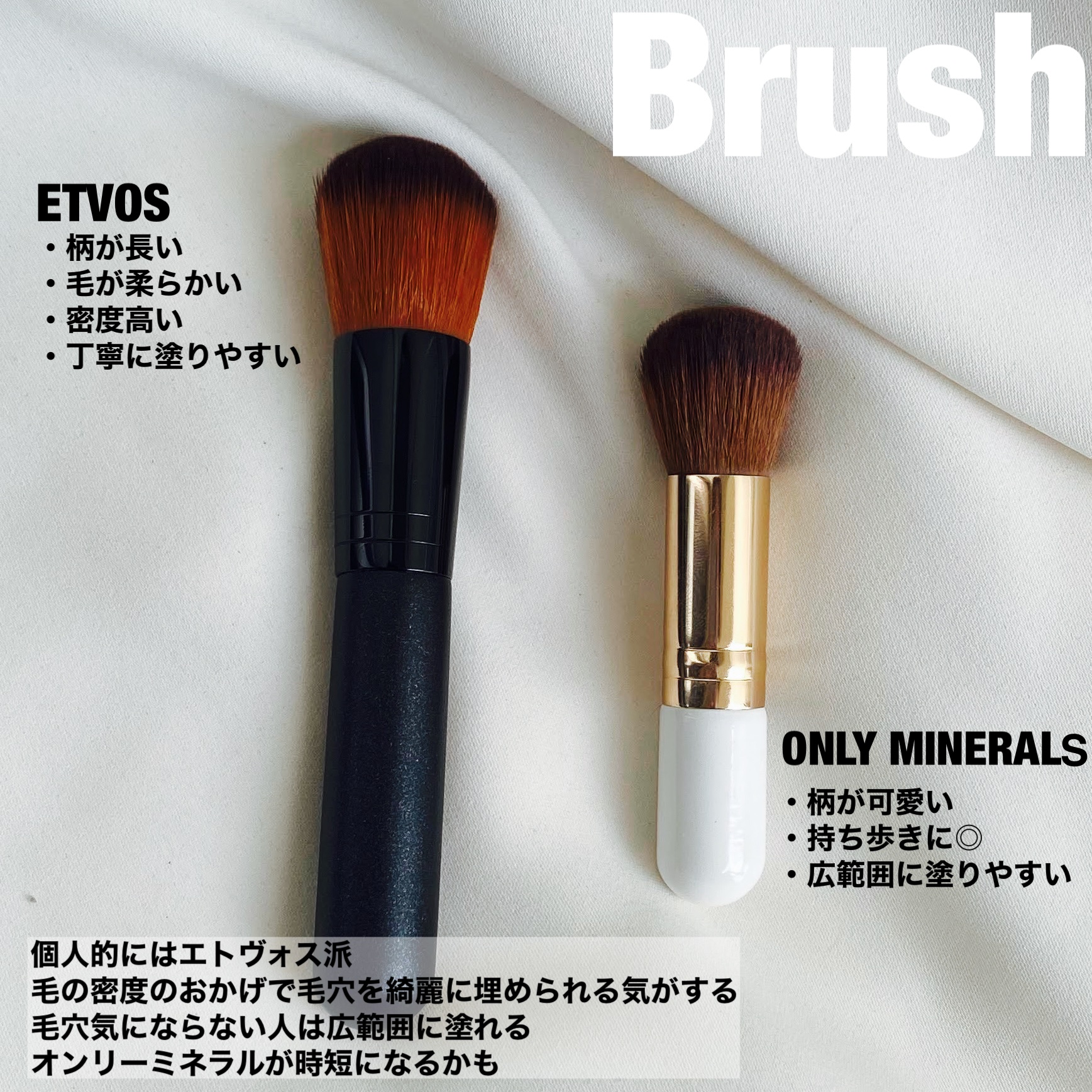 スターターキット（マット） #20/エトヴォス/トライアルキットを使ったクチコミ（2枚目）