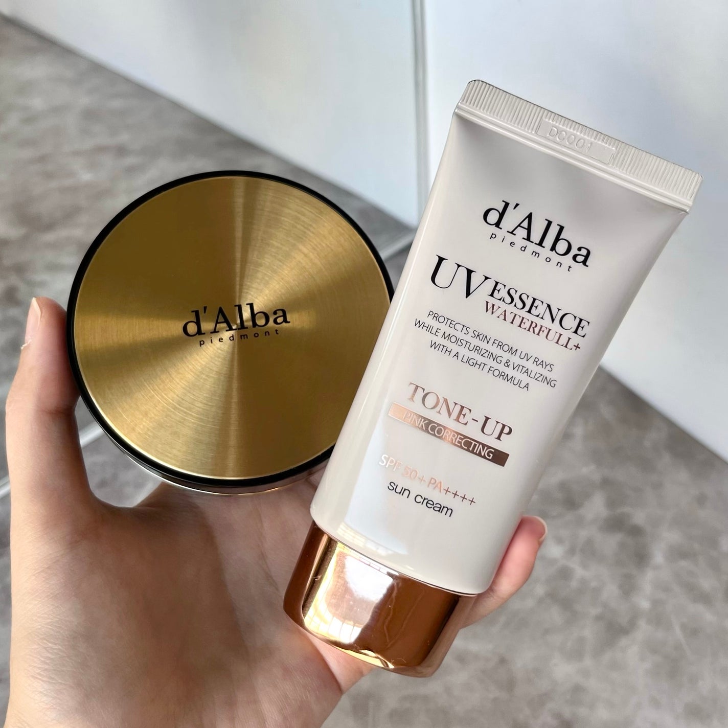 ウォータフルトーンアップサンクリーム/ダルバ/日焼け止めクリームを使ったクチコミ(10枚目)