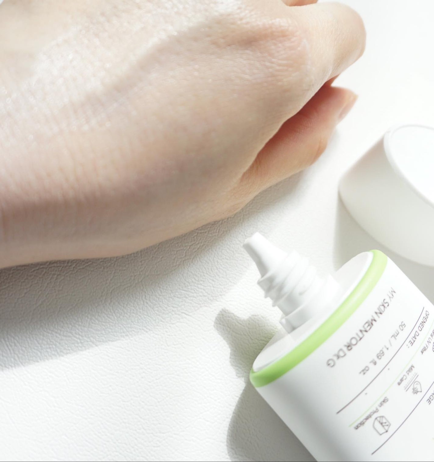 グリーンマイルドアップサンプラス/Dr.G/日焼け止めクリームを使ったクチコミ(4枚目)