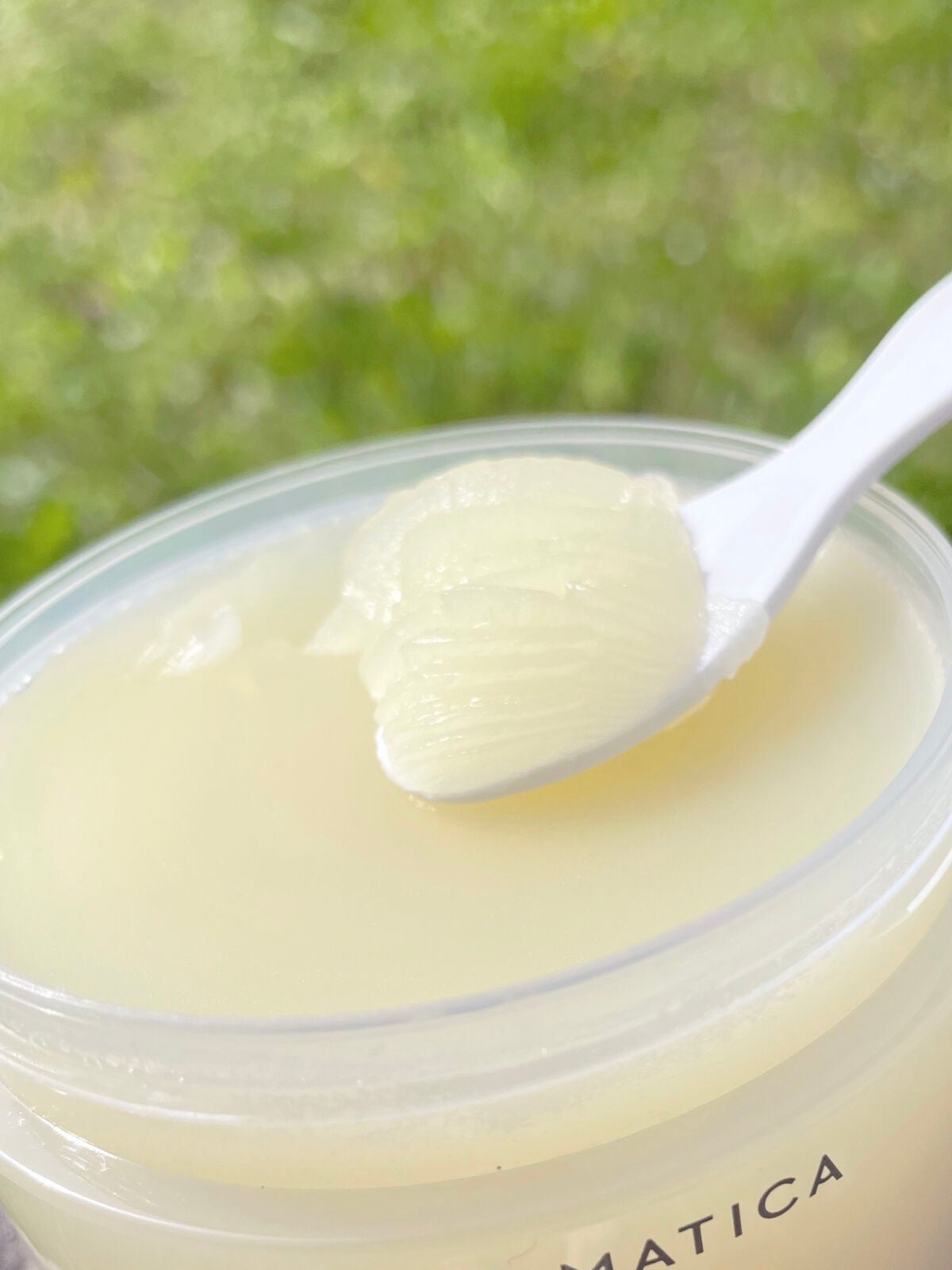 オレンジクレンジングシャーベット/AROMATICA/クレンジングバームを使ったクチコミ(2枚目)