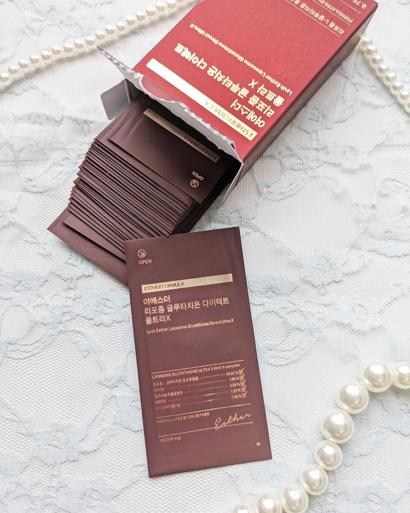 ヨエスターGLTダイレクトウルトラX/ESTHER FORMULA/美容サプリメントを使ったクチコミ(2枚目)