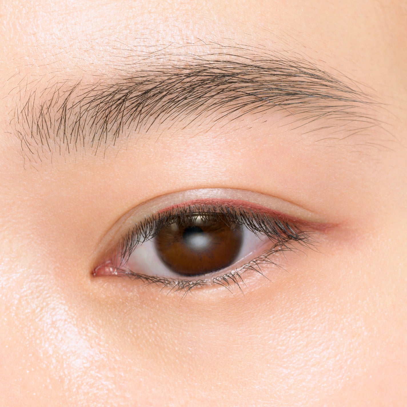 フェアリードロップス フラットブラッシュライナー(リキッドアイライナー) FOGGY PINK