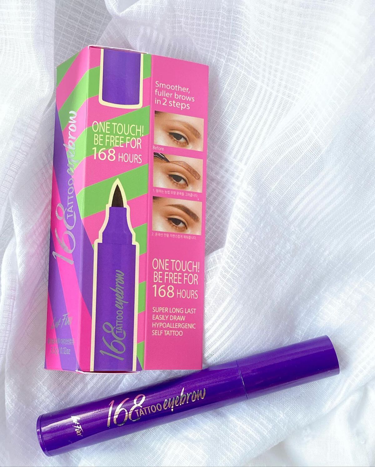 nao/垢抜けたいママ on LIPS 「.韓国発コスメブランドLUKFix×【ティントアイブロウ】ペ..」(2枚目)