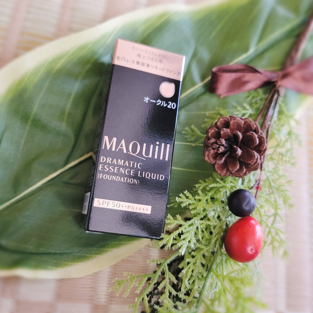 ドラマティックエッセンスリキッド/マキアージュ/リキッドファンデーションを使ったクチコミ（3枚目）