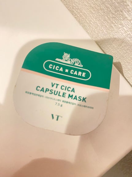 CICA カプセルマスク/VT/洗い流すパック・マスクを使ったクチコミ(1枚目)