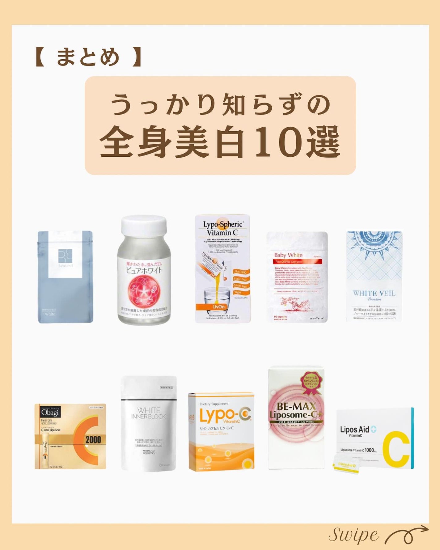 つや子 on LIPS 「『ズボラ必見🤗うっかり知らずの全身美白10選💘』美肌になれるア..」(8枚目)