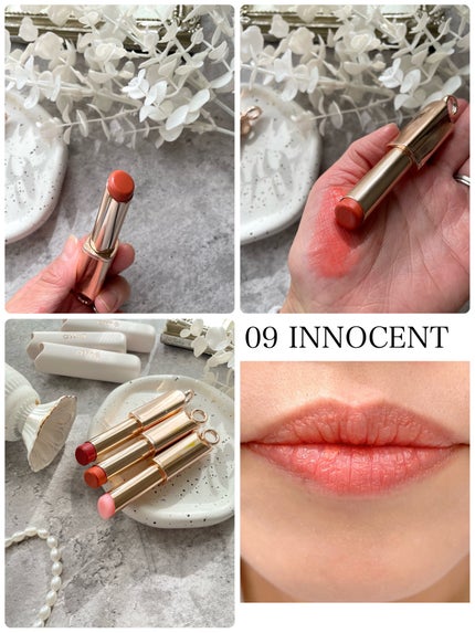 athe AUTHENTIC AIRY LIP BALM/athé/口紅を使ったクチコミ(3枚目)