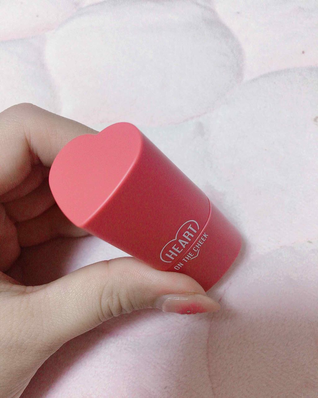 ハート オン ザ チーク/A’pieu/ジェル・クリームチークを使ったクチコミ（1枚目）
