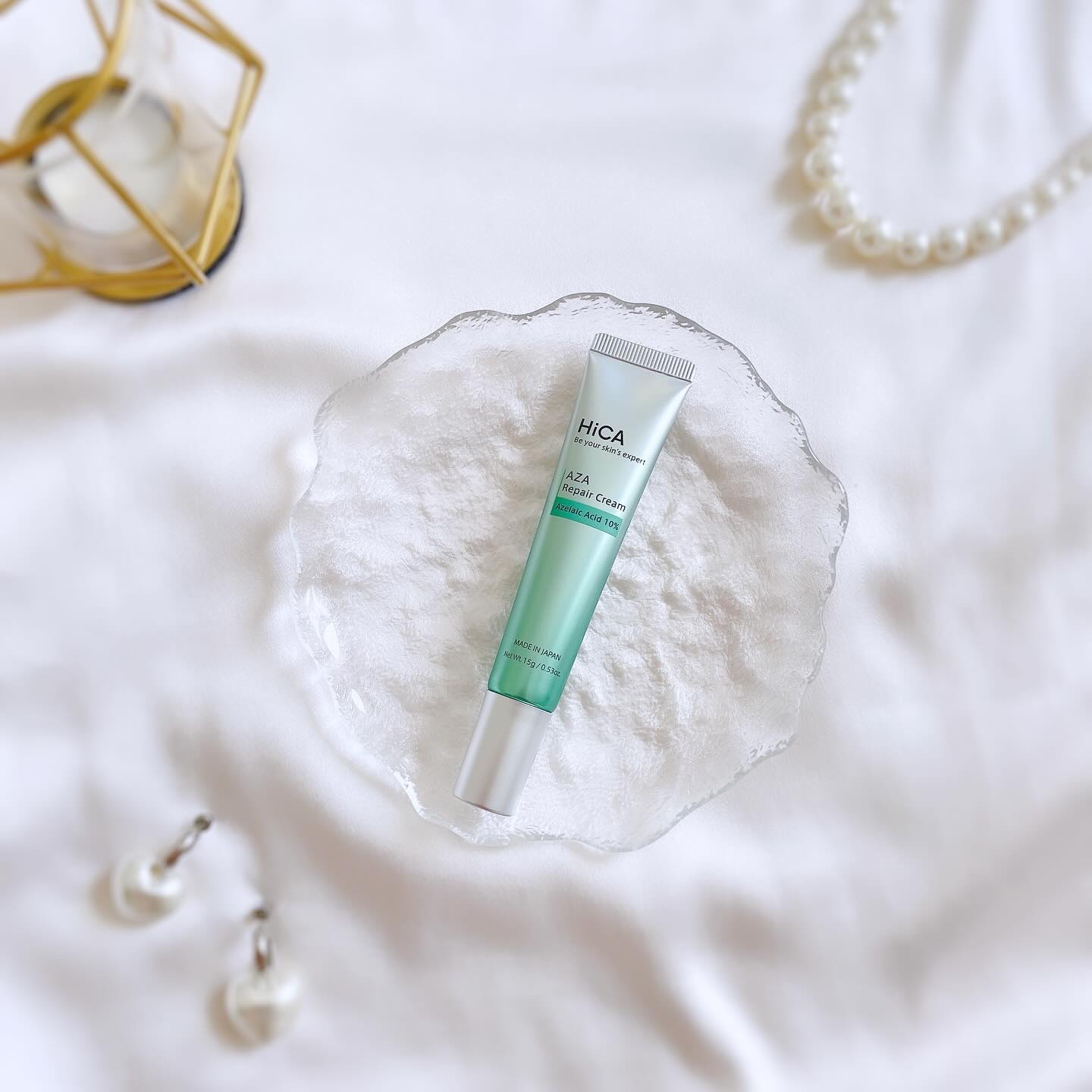 HiCA　AZAリペアクリーム アゼライン酸10%/HiCA/フェイスクリームを使ったクチコミ（1枚目）
