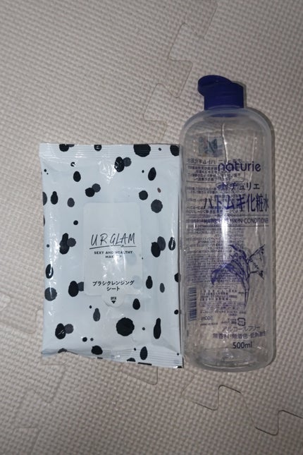 ブラシクレンジングシート/U R GLAM/その他を使ったクチコミ(1枚目)