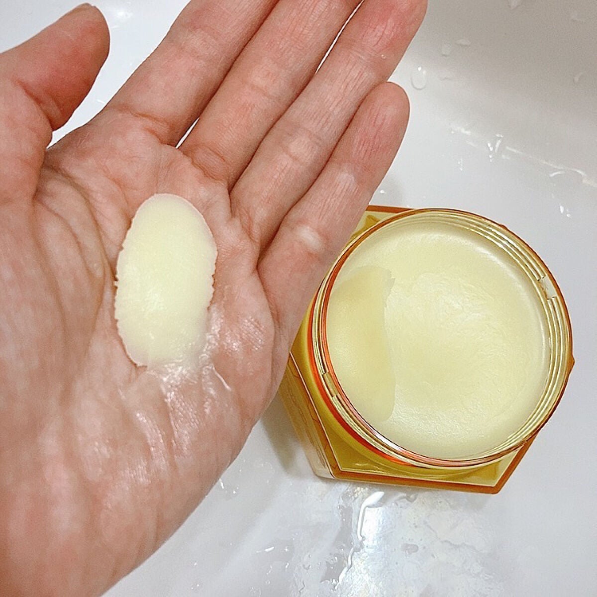 アンドハニー クレンジングバーム クリア/&honey/クレンジングバームを使ったクチコミ(4枚目)