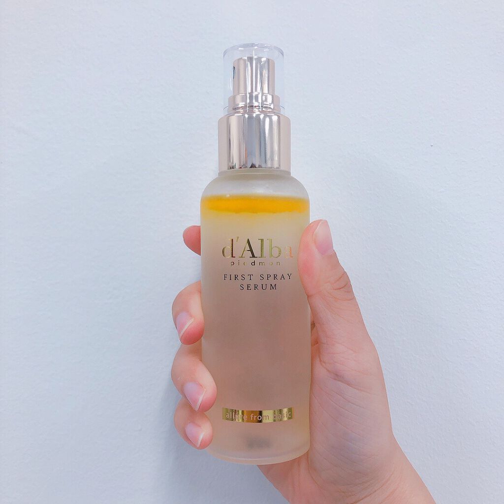 ダルバ ホワイトトリュフファーストスプレーセラム/ダルバ/ミスト状化粧水を使ったクチコミ(2枚目)