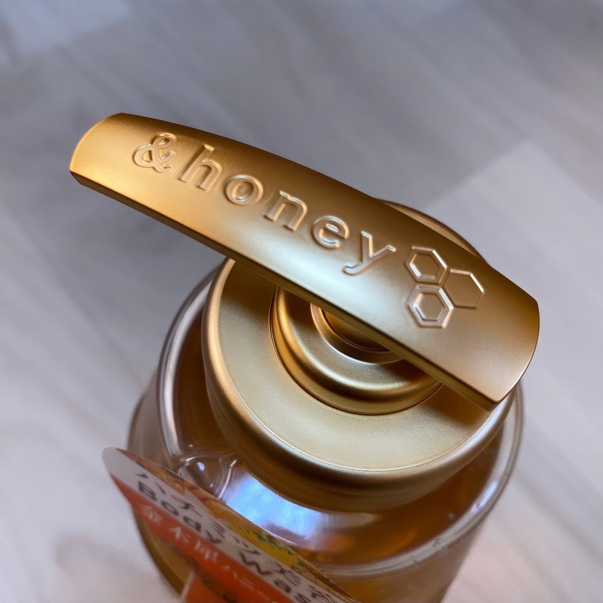 ディープモイスト ジェルボディウォッシュ/&honey/ボディソープを使ったクチコミ(4枚目)