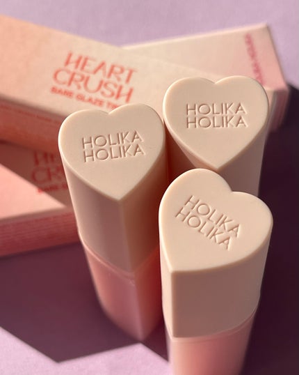 ハートクラッシュ ベアグレイズティント/HOLIKA HOLIKA/リップティントを使ったクチコミ(5枚目)