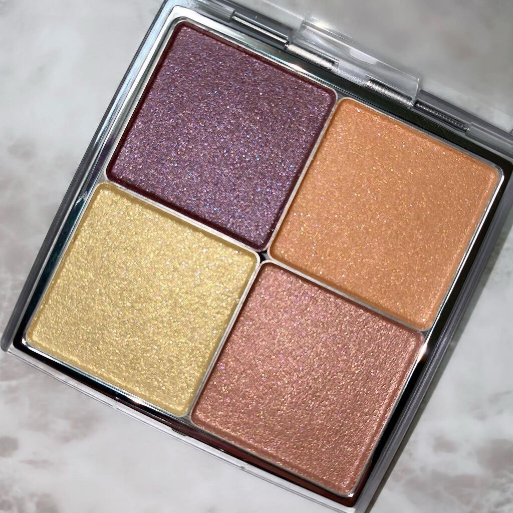 シアー レイヤリング アイシャドウパレット/RMK/アイシャドウパレットを使ったクチコミ（2枚目）