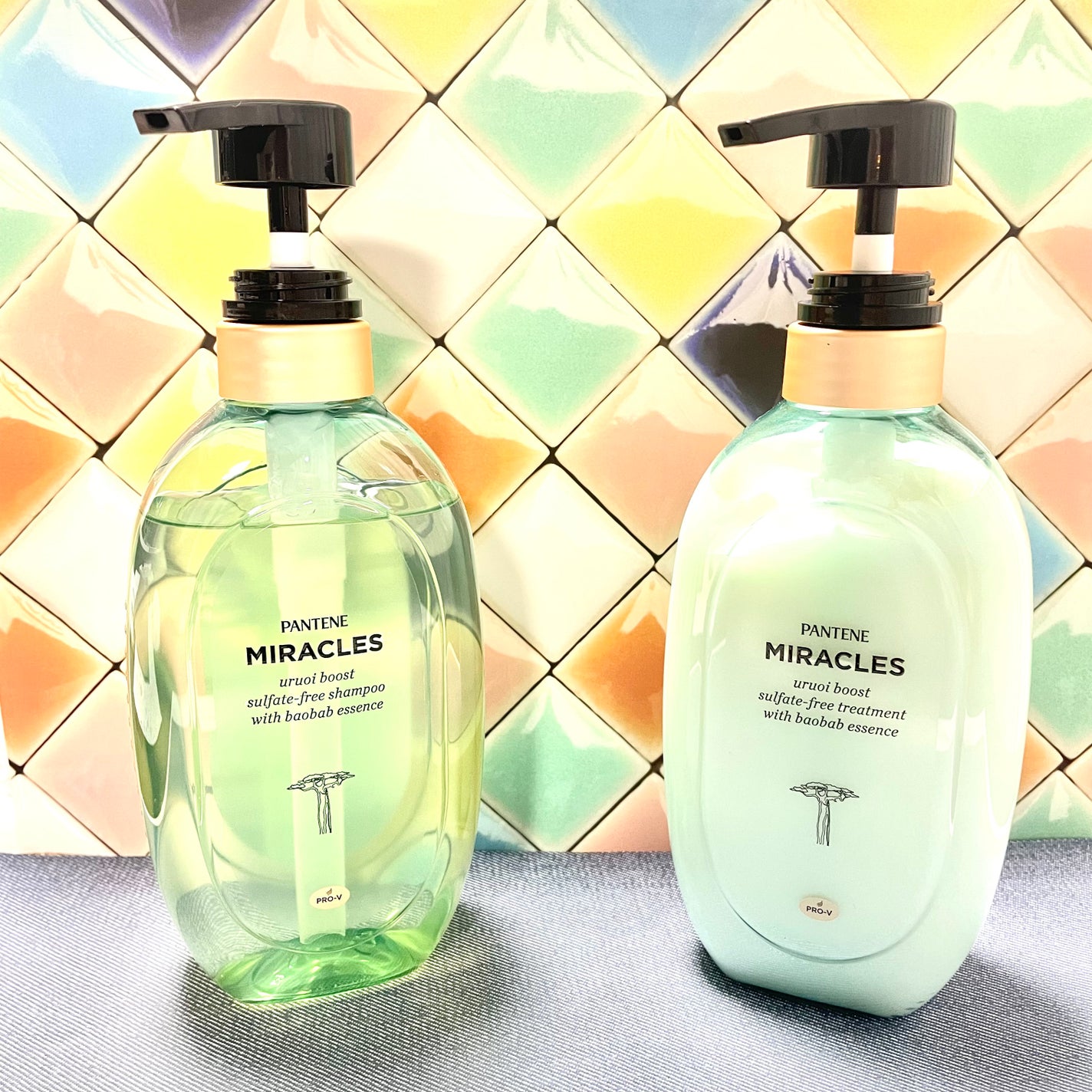 ミラクルズ うるおいブースト シャンプー/トリートメント/パンテーン/市販シャンプーを使ったクチコミ(1枚目)