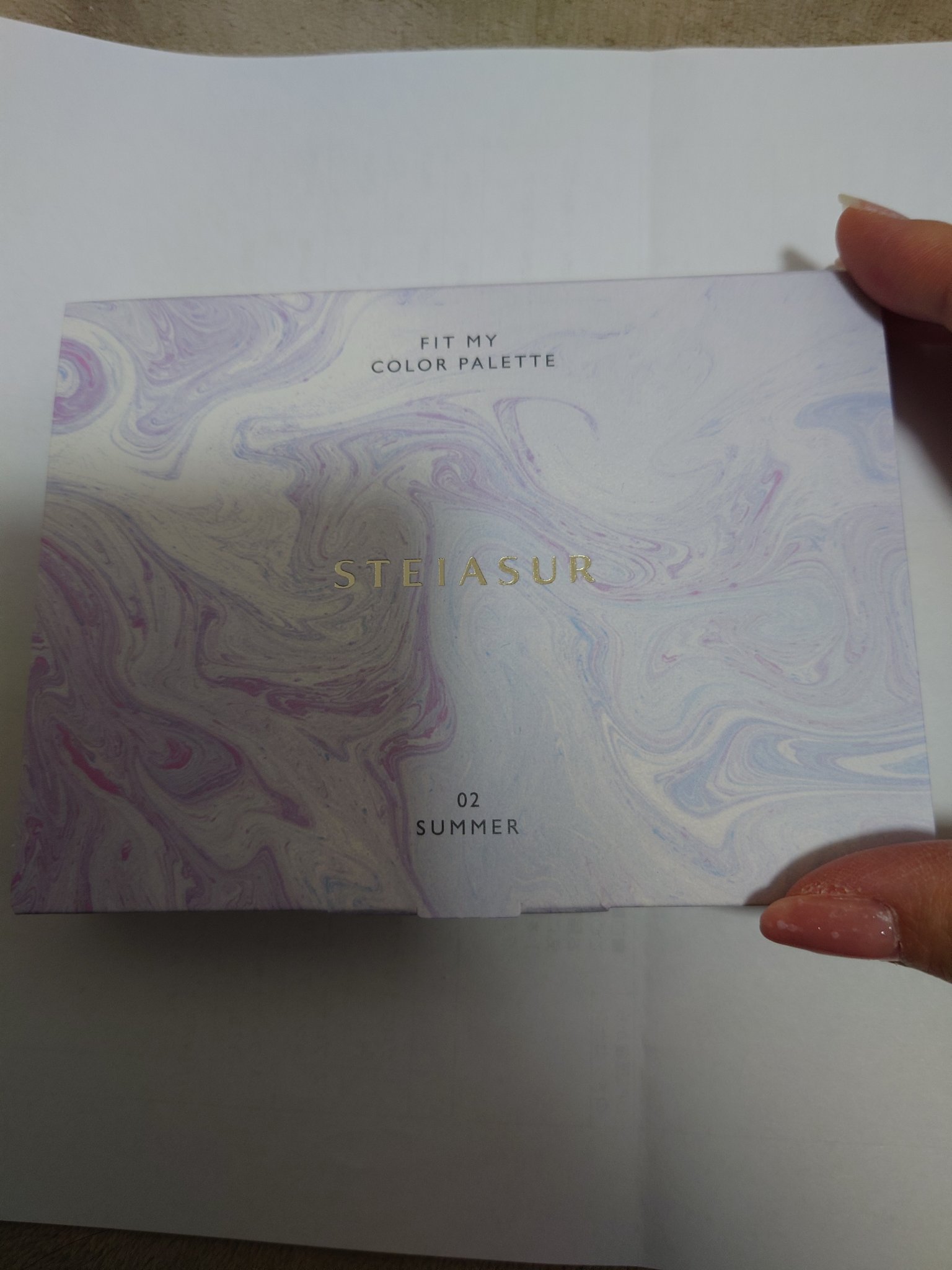 フィット my カラーパレット 02 summer/STEIASUR（ステイアシュール）/マルチパレットを使ったクチコミ（2枚目）