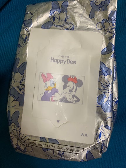 ハッピーデオ ボディシート 極氷冷アイスダウン シャープミント/マンダム/ボディシートを使ったクチコミ(1枚目)