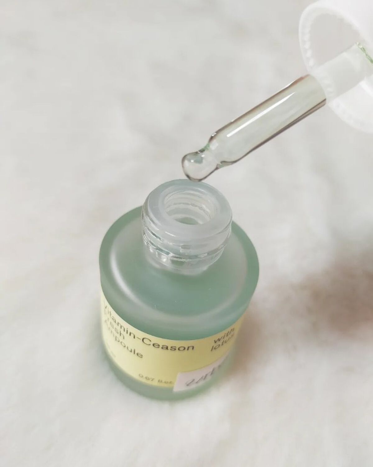 Vitamine ceason Fresh Ampoule /urbanand/美容液を使ったクチコミ（3枚目）