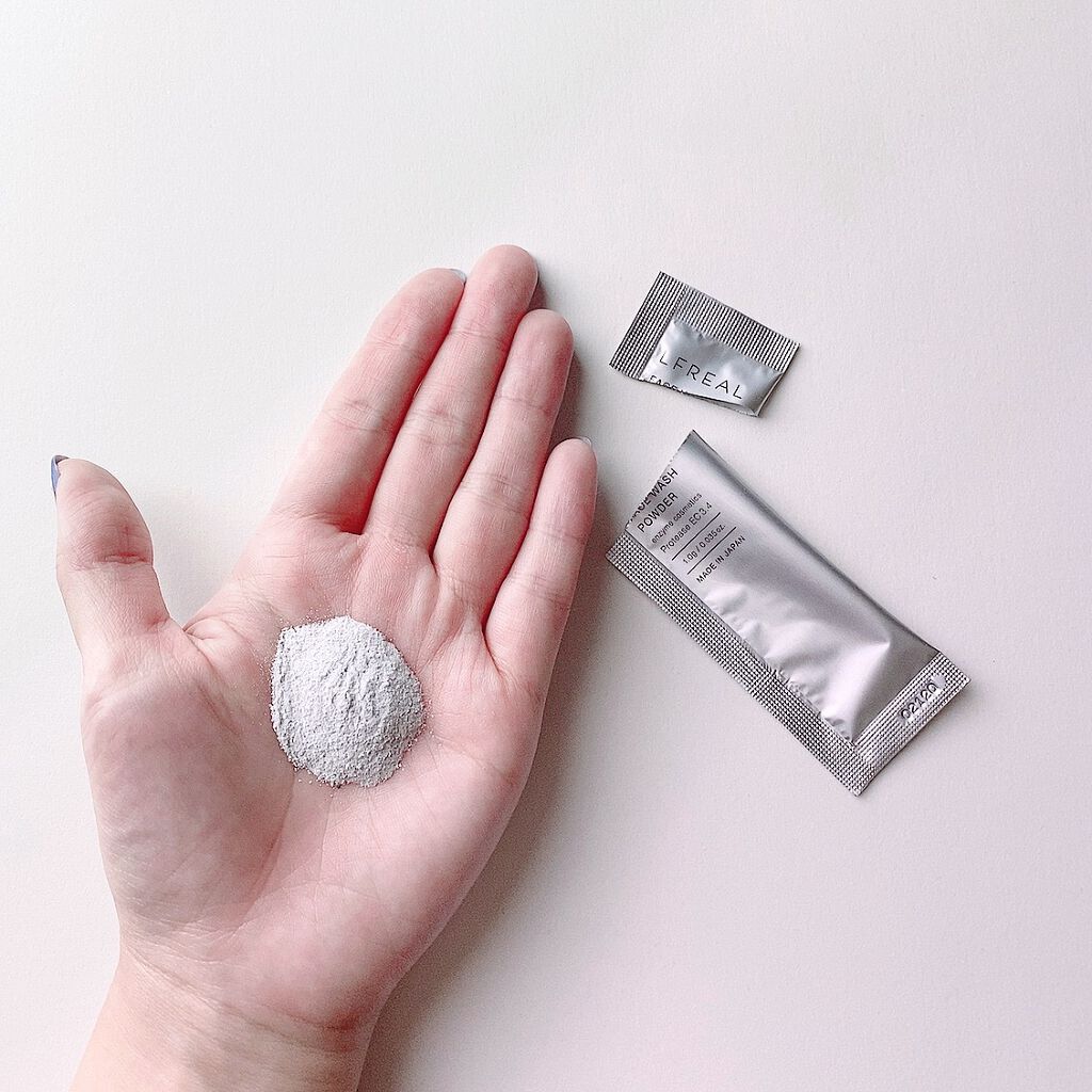 パウダーウォッシュ/LFREAL/洗顔パウダーを使ったクチコミ(3枚目)