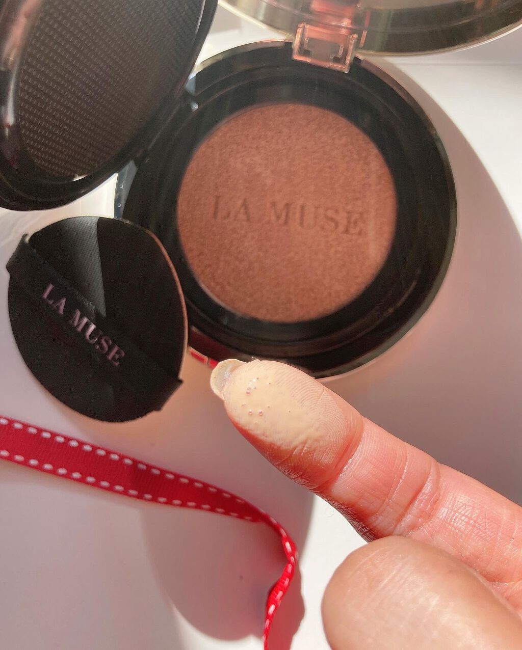 CORRECT CARE COMPLETE CC CUSHION/ラミューズ/クッションファンデーションを使ったクチコミ(4枚目)