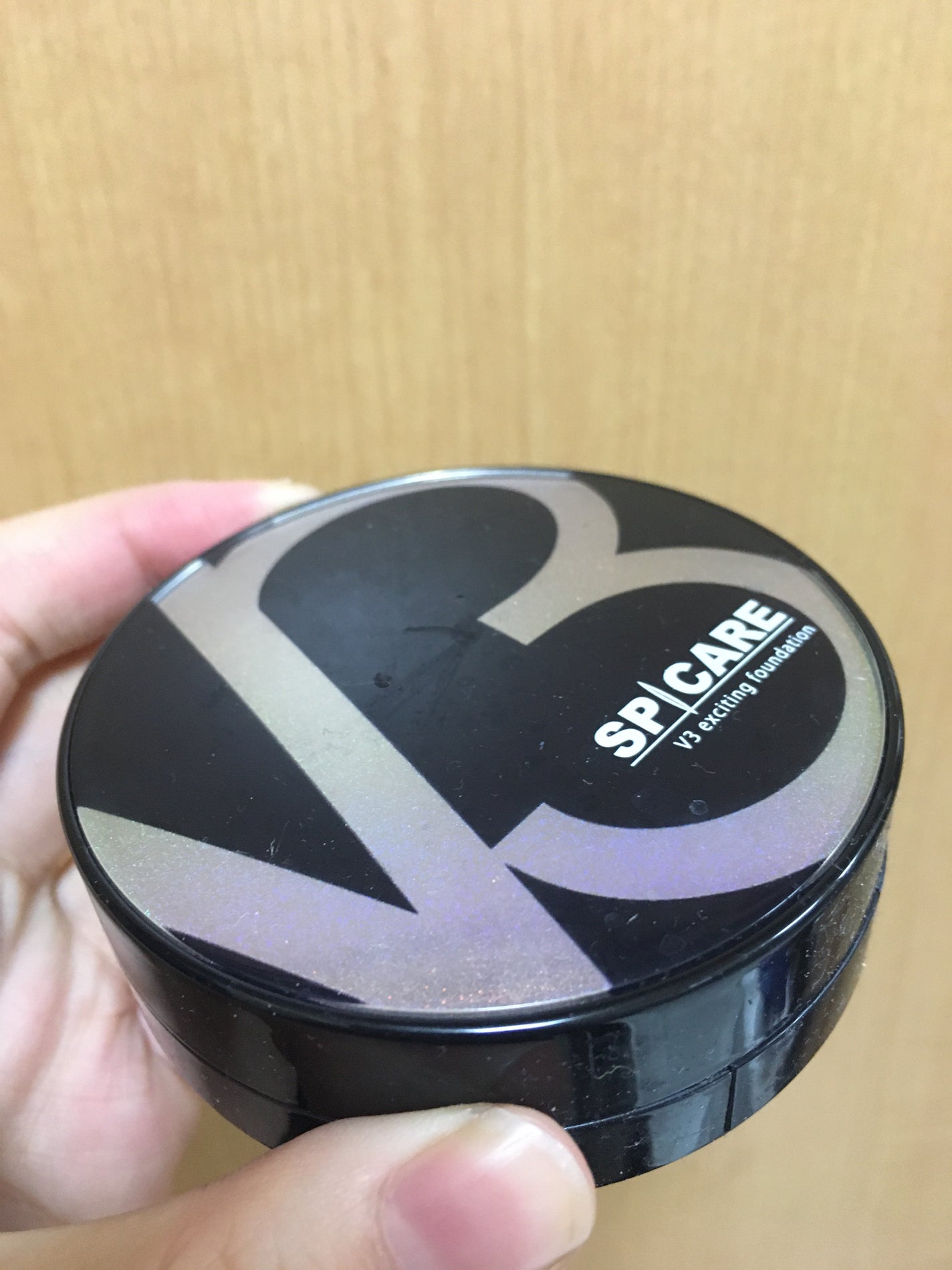 V3 エキサイティングファンデーション/SPICARE/クッションファンデーションを使ったクチコミ(1枚目)