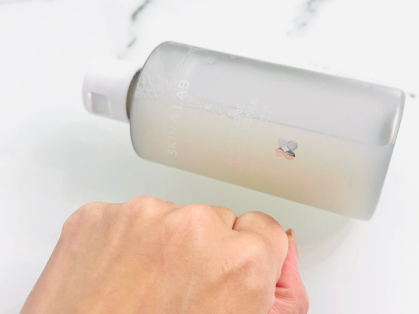 グルタチオンアンプルトナー/SKIN&LAB/化粧水を使ったクチコミ(3枚目)