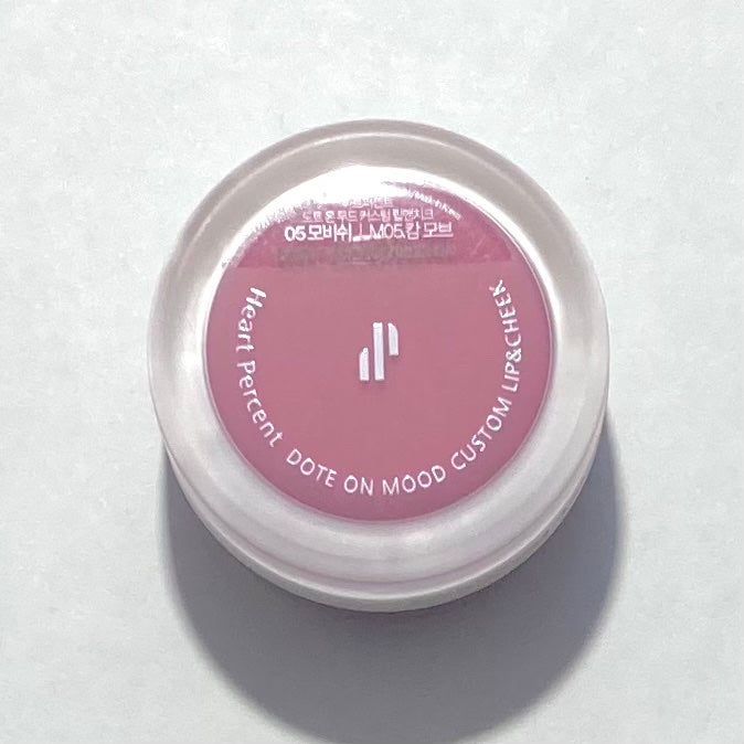 ドットオンムード・カスタム・リップアンドチーク/Heart Percent/ジェル・クリームチークを使ったクチコミ(4枚目)