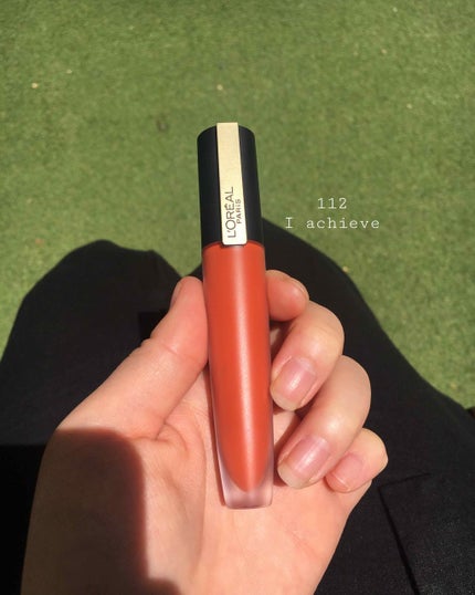 ルージュシグネチャー /ロレアル パリ/リップグロスを使ったクチコミ(1枚目)