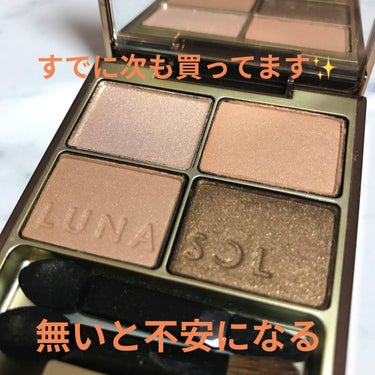 スキンモデリングアイズ/LUNASOL/アイシャドウパレットを使ったクチコミ（3枚目）