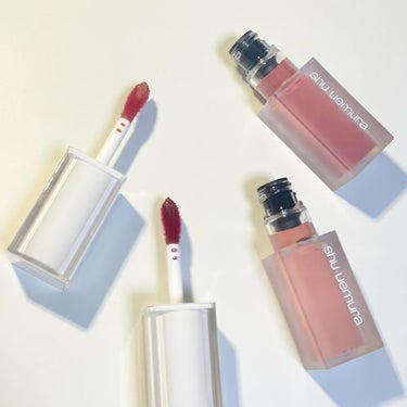 shu uemura キヌケアグローアップのクチコミ「今日はshu uemura の色気たっぷりリップを紹介します💋

______________.....」（1枚目）